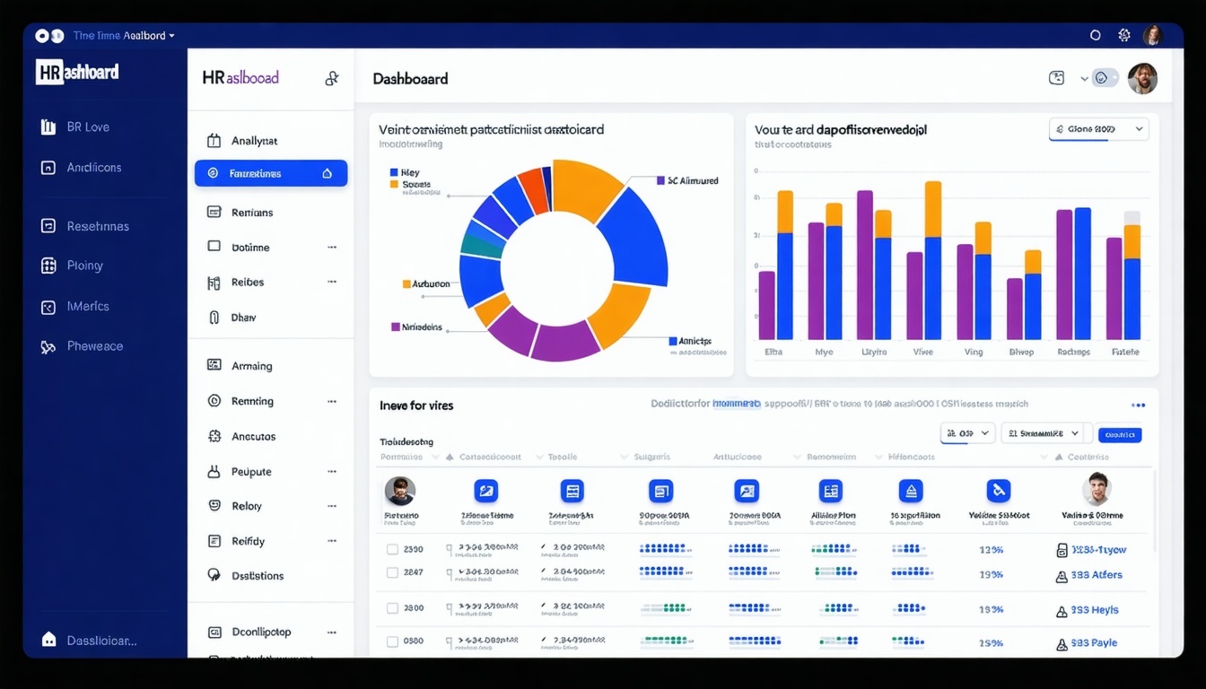 HR dashboard with real-time analytics